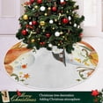 thumbnail image 6 of FMSHPON Halloween Pumpkins Ghost Christmas Xmas Xmas Christmas Tree Skirt Stand Mat for Holiday Party Decoration Indoor Outdoor 48 inches, 6 of 6
