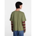 thumbnail image 3 of Disney Nightmare on Elm Street Women's Halloween Layered Look Graphic Tee, Sizes XXS-XXL, 3 of 5