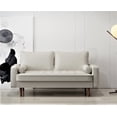 thumbnail image 5 of Uspridefurniture Darby 2 Piece Faux Leather Foam Living Room Set, sofa & loveseat, 5 of 6