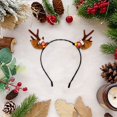 thumbnail image 1 of Diadema De Navidad Alce Pelota De Felpa Linda Y Pequeña Accesorios, 1 of 4