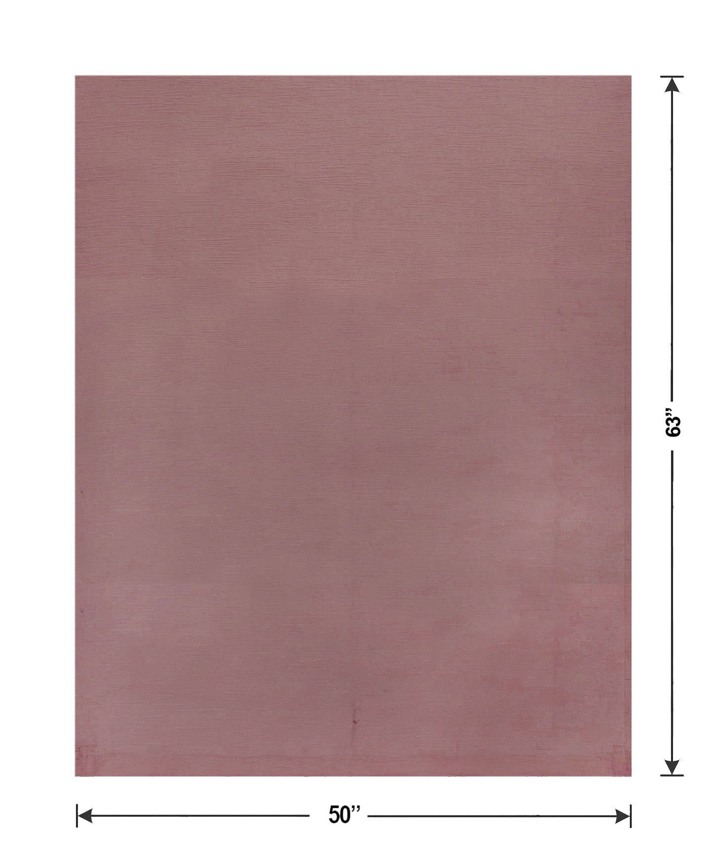 Better Homes & Gardens Textured Solid Chenille Blackout Single Curtain Panel, Violet Gem, 50"W x 63"L