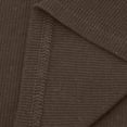 thumbnail image 6 of IROINNID Discount Long Sleeve Dress for Women Fall Dress Full-Length Formal Dress Versatile Turndown Collar Solid Color Tight Fitting Cutout Dress,Coffee, 6 of 8