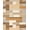 Beige, Pattern 2, variant on ODIKA 4'x6' Machine Washable Non-Slip Area Rug, Contemporary Stripe with Muted Earth Tone Palette and Dynamic Angles High Traffic Rug, Beige, 262354