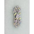 thumbnail image 2 of Faship Multicolors AB Floral Crystal Hair Barrette Clip, 2 of 5