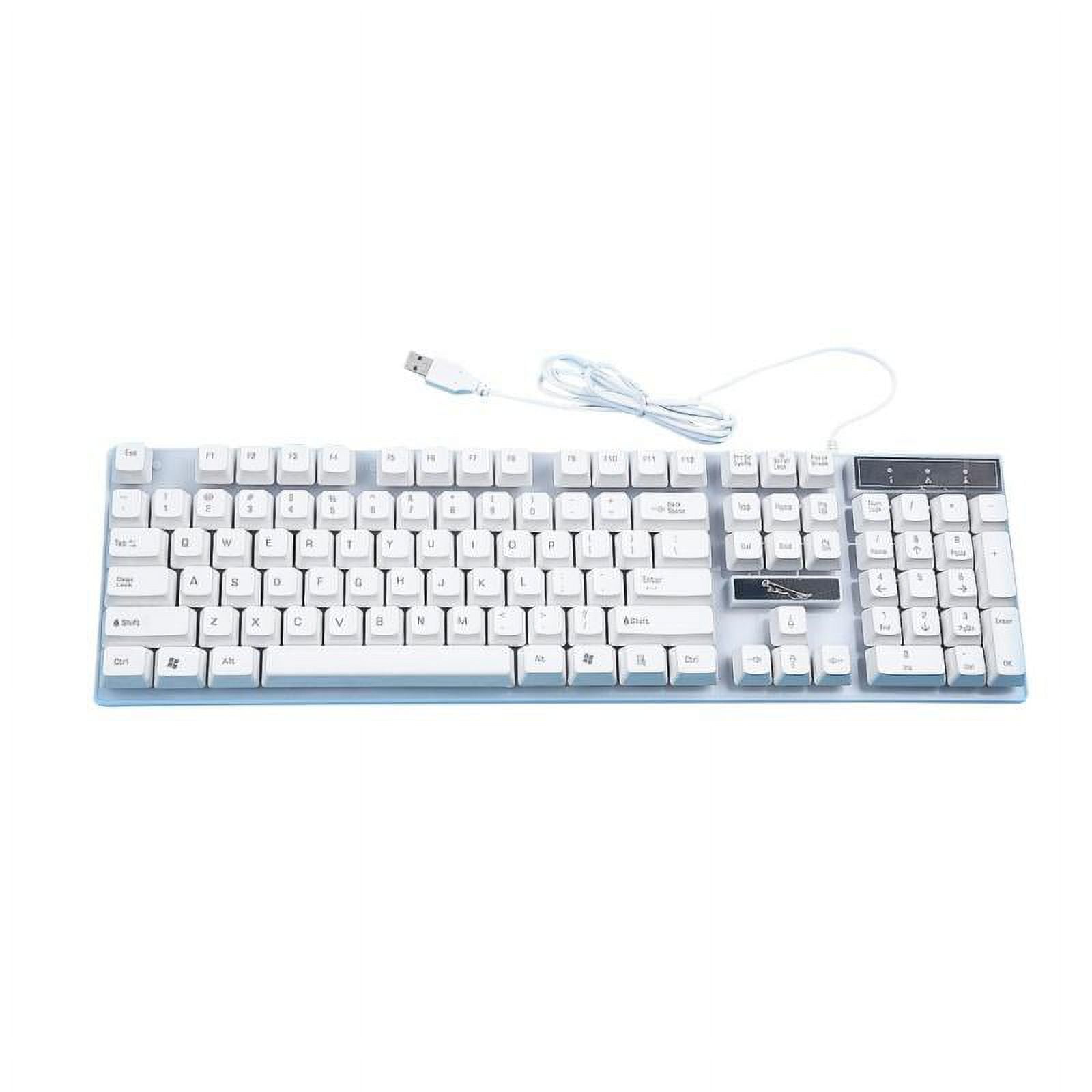 New Colorful LED Wired USB Lighting Mechanical Feel Computer Gaming Keyboard Mouse Sets For PS4/PS3/Xbox One And 360