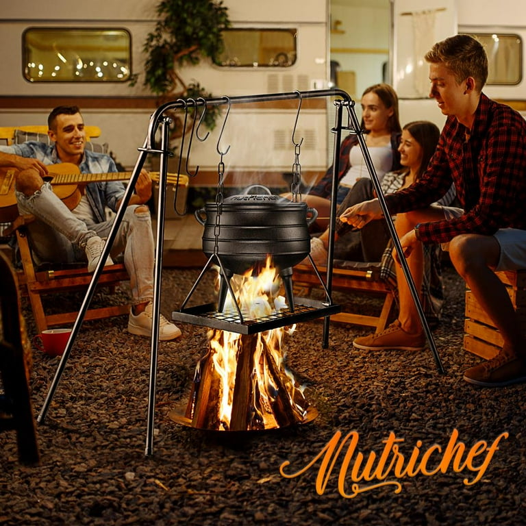 Swing away campfire cooking stand cheap