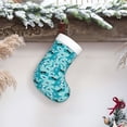 thumbnail image 6 of Yiaed Shark Wearing Sunglasses Print Christmas Stockings, Christmas Stockings Hanging Ornaments, Christmas Stockings for Family Christmas Holiday Decorations, 6 of 7
