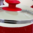 thumbnail image 3 of Oster Cocina San Jacinto 9-Piece Aluminum Cookware Set in Red Speckle, 3 of 4