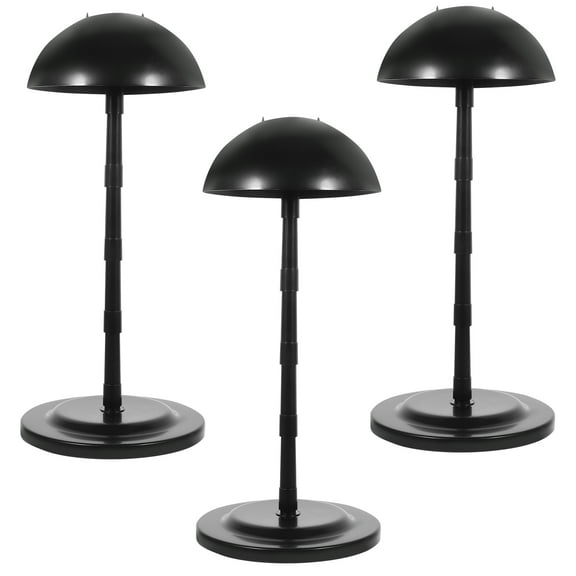 unbranded  3 Pcs Wig Display Stand Headpiece Holder Portable