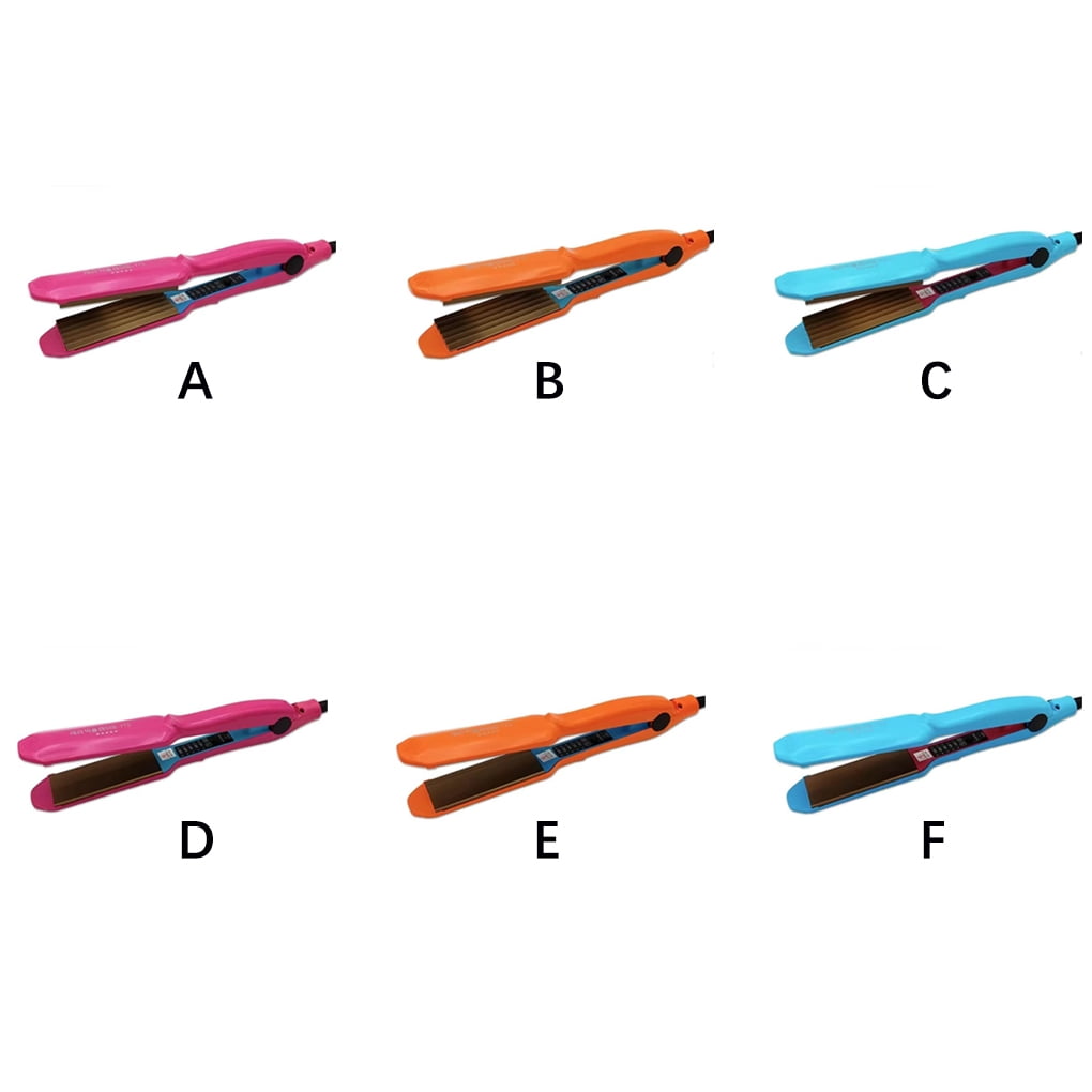 Hair straightener curler crimper hot sale