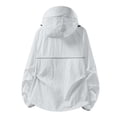thumbnail image 4 of IhhxPro Men's Uv Protection Sun Jacket Quick Dry Lightweight Hoodie Summer Hooded Long Sleeve Outdoor Fishing Hiking Breathable Activewear Slim Fit S-3XL, 4 of 8