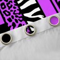 thumbnail image 4 of Erosebridal Abstract Cheetah Print Kitchen Curtains,Classic Leopard Black Out Curtains Pack of 2 (42x63 Each), 4 of 6