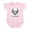 Petal Pink, variant on CafePress - Phoenix Infant Bodysuit - Baby Light Bodysuit, Size Newborn - 24 Months