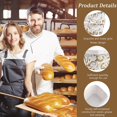 thumbnail image 3 of 100 Pcs Paper Loaf Pans Mini Bread Loaf Pans Disposable Kraft Paper Baking Pan with Clear Packing Bags and Ties 6.3 x 2.2 x 2.2 Inch Loft Mold Small Cake Liners, Oven, Microwave & Freezer Safe, 3 of 7