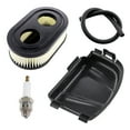 thumbnail image 2 of Air Filter Cover Spark Plug Kit for Lawn Mower 595658 595661 593260 09P702 5432 Air filter 798452 MTD, 2 of 8