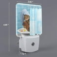 thumbnail image 2 of Uemuo Funny Cat Taking a Bath Night Light, Night Lights Plug into Wall, Dusk to Dawn Sensor Warm White Led Night Light 0.5W-US, 2 of 9