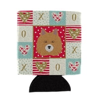 Carolines Treasures CK5196CC Elo Dog Love Can or Bottle Hugger Can Hugger multicolor