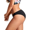 thumbnail image 3 of Bombacha de Bikini CRZ YOGA Cadera Baja Cheeky Negra M, 3 of 4