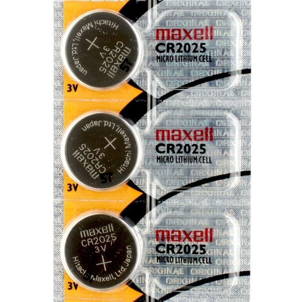 3 Piles Maxell CR2025, Batterie au Lithium 2025