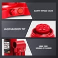 thumbnail image 5 of 14.5" 3 Tons (6613.8 lbs) Car Pickup SUV Auto Repair Manual Automotive Hydraulic Welded Bottle Jack Red, 5 of 6