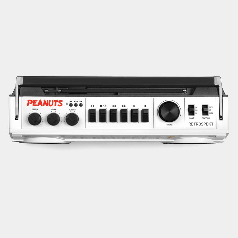 Peanuts Snoopy BX-85 Cassette Player Boombox - Walmart.com