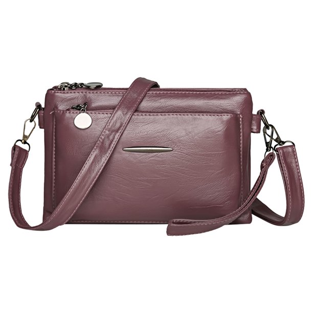 Crossbody Purse Phone Bag PU Leather Diseñador Multi Pocket For Women Compras Viajes