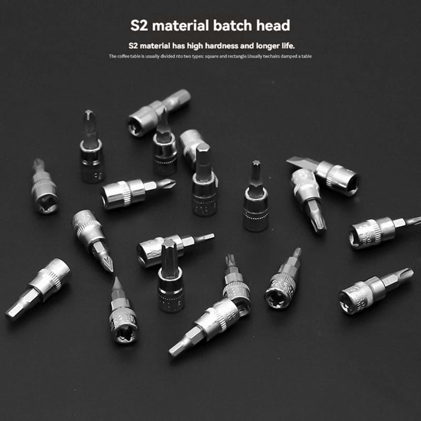 46 Piece/Set of Car Repair Tool Kit Socket Set Car Repair Tool Ratchet Torque Wrench Combo Auto Repairing Tool Set Red