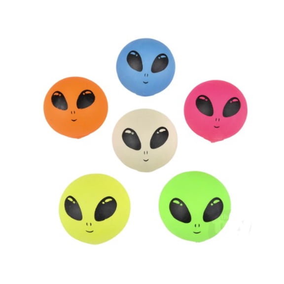 Two Squeezy Alien Sugar Balls (Random Color)