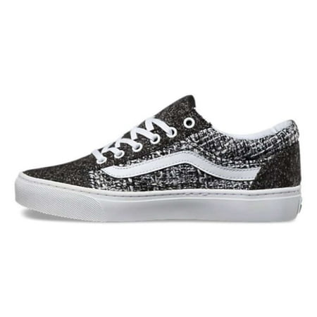 Vans Womens Old Skool Cup (Luxe Tweed) Fabric Low Top Lace Up Fashion Sneakers