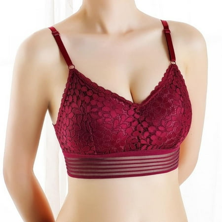 

Sexy New Lace Beauty Back Wrapped Chest Mesh Stitching Solid Color Tube Top