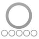 thumbnail image 1 of 6pcs Sealing Ring For Juicer Blender Part Replacement Gasket Rubber Sealing Gaskets O-Ring Accessories For Home Restaurant Coffee Shop Use, 1 of 4
