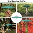 thumbnail image 3 of Bird Feeder Baffle, Metal Hummingbird Feeders Rain Guard for Bird Houses for Outside 13 inch Metal Hanging Baffle Weather Guard Cover, 3 of 7