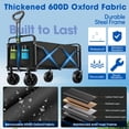 thumbnail image 3 of Wagon Ecogou Wagon, plegables y plegables, con capacidad de 190 kg, 3 of 9