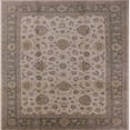 thumbnail image 1 of Ahgly Company Indoor Square Mid-Century Modern Camel Brown Oriental Area Rugs, 5' Square, 1 of 6