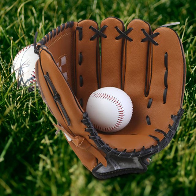 Béisbol Softbol Fielding Guante Mano izquierda Use Catcher ' s 5 pulgadas Cola guantes de beisbol