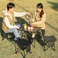 thumbnail image 1 of LJNYFDC Outdoor Fishing Stool Camping Stool Foldable Great Load Bearing Easy Storage Stable Structure Thick Legs Resting Platform with Storage Pouch, 1 of 7
