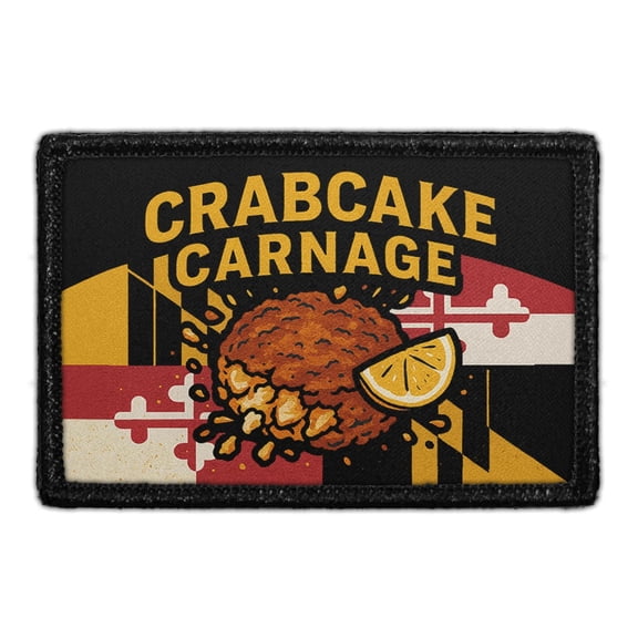 Crabcake Carnage - Removable Patch