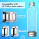 thumbnail image 5 of PHILIPS - Botellas de carbonatación ADD916/37, paquete doble de 1 litro, reutilizables PET con gas compatible con máquina de agua con gas, paquete de 2 para ADD4902BKOQ/37, ADD49, 5 of 6