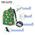 thumbnail image 3 of Travel Laptop Backpack - cartoon Potato leaf Lightweight Canvas Backpack, Wear Resistant Computer Backpack Bag Fit {sizeName} Laptop for Men Women with Adjustable Padded Shoulder Straps, 3 of 6