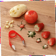 thumbnail image 2 of Fruit Corer Core Remover Strawberry Huller Stem Eyes Stalk Leaves Vegetable Tool for Kitchen, 2 of 4