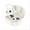 White, variant on EQ8 Wireless Earbuds, BT V5.3 Sport, 42H Play Time with Ear-mounted Design, Ear-hook TWS Headset with Dual LED Display and Magnetic Swith