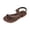 Brown, variant on Jane Wardrobe Women's Bohemian Rhinestone Toe Post Flat Sandals, Non- PU Summer Casual Outdoor Sandals with Floral Decor for Beach & Daily Wear, 1Pair, 37-42