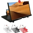 thumbnail image 4 of Screen Magnifier Version, Projector Screen Amplifier, Pull-Out Phone Screen Magnifier, 2026 New Mobile Phone 3D HD Magnifying Projector Screen Enlarger (Red, 12 inches), 4 of 8
