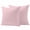 Pink, variant on 2 Pack Outdoor Waterproof Throw Pillow Covers,Black White Chevron Texture Decorative Square Pillow Case Patio Pillowcases for Chair Couch Sofa 16x16in