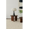 thumbnail image 2 of Dale Round Solid Mango Wood Side End Table Brown, 2 of 5
