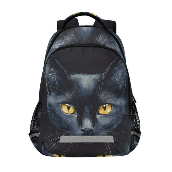 ALAZA Cool Cat Backpack Elementary School Bag Bookbag Travel Rucksack