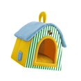 thumbnail image 4 of Casa cálida semicerrada para mascotas, cómoda casa para gatos con fondo antideslizante, lavable S, 4 of 8
