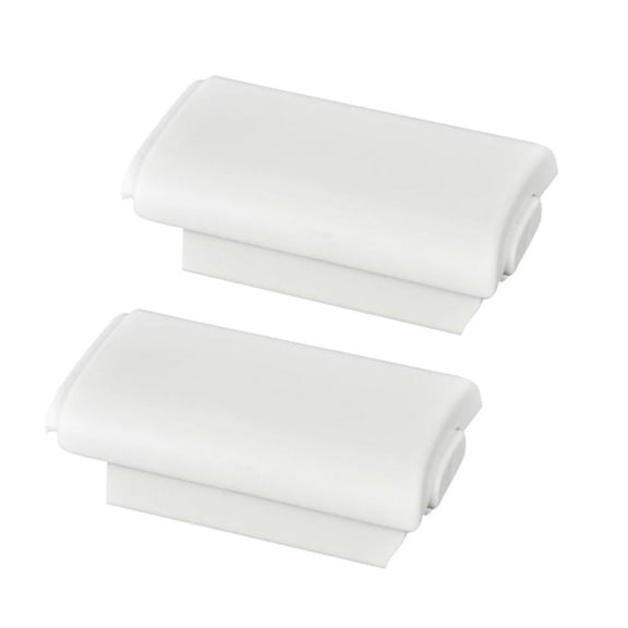 JANGSLNG 2Pcs AA Battery Plastic Hard Back Cover Case Protector for Xbox 360 Controller