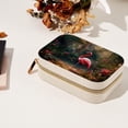 thumbnail image 7 of Flamingo Velvet Portable Storage Box with Removable Compartment - a Stylish Decorative Box, Bracelet Holder, and Jewelry Stand - Gift, 7 of 7