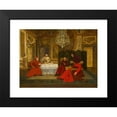 thumbnail image 2 of Leo Herrmann 14x11 Black Modern Framed Museum Art Print Titled - Between Intimate, 2 of 5